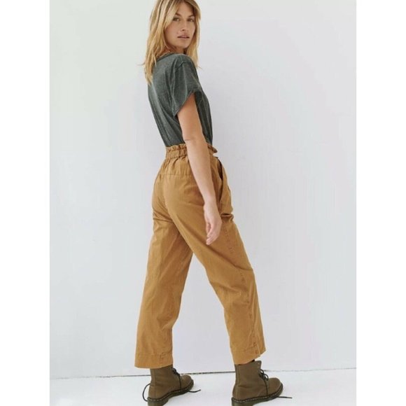 Free People Pants - NWT FREE PEOPLE RAQUEL PLEATED PANTS PAPER  BAG